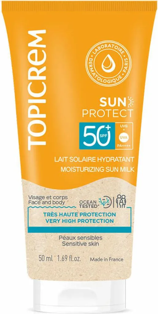 Protezione Solare Topicrem Sun Protect SPF 50+ 50ml - Sport e Mare