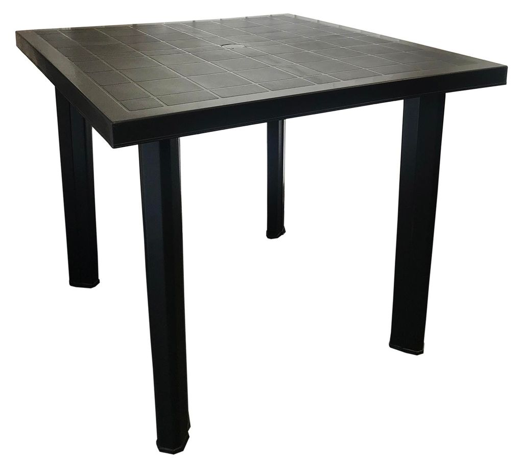 Gartentisch Kunststoff Balkontisch Esstisch 80x75x72cm Produktbild 
