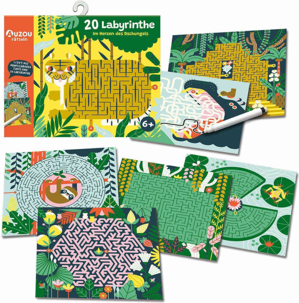20 Labyrinthe im Herzen des Dschungels