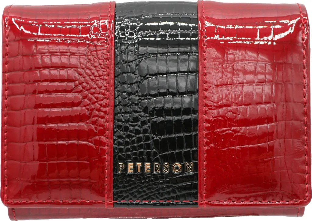 Peterson Portafoglio Donna in Pelle Saman Rosso: Il Regalo Perfetto