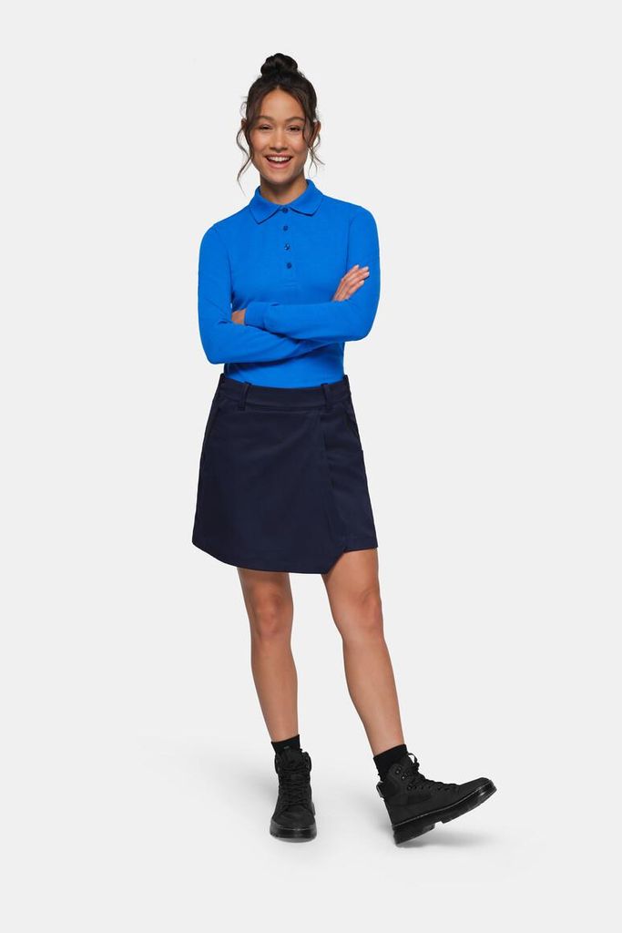 HAKRO Damen Performanceskort ECO 712, tinte, M