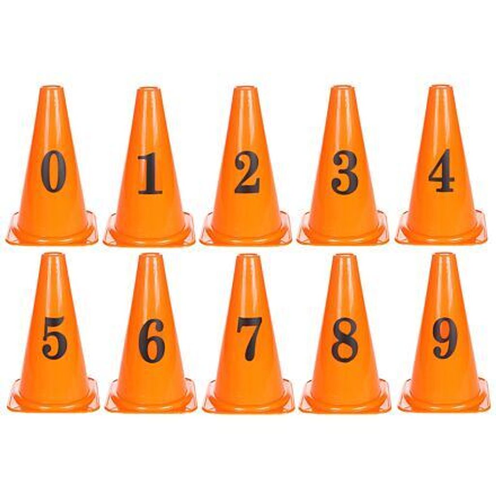 Jeu de chiffres Cônes avec chiffres 1 jeu Image du produit 