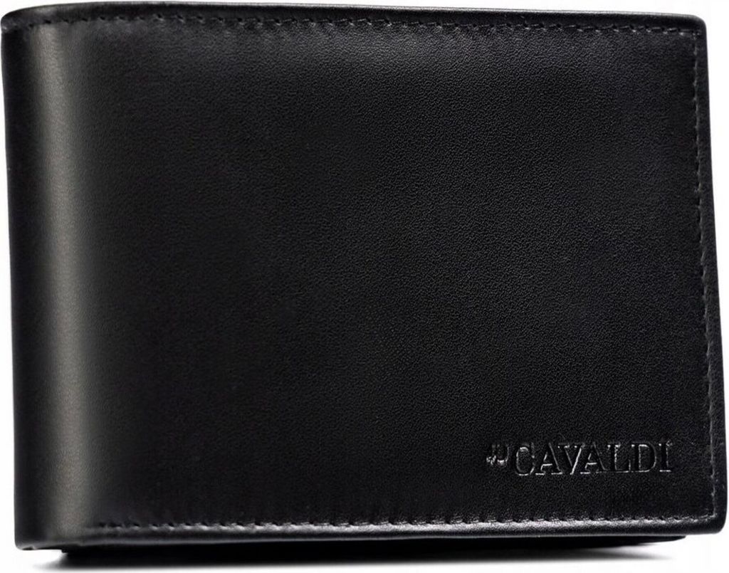 4U Cavaldi pánská peněženka z  černá 12,5 x 9 cm Obrázek produktu 