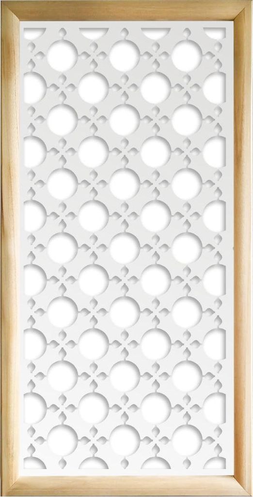 ALADIN - Moduli Decorativi in holz e PVC 73x148 cm weiß