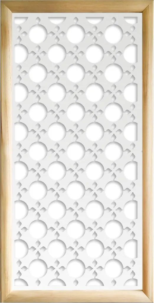 Séparateur de pièce ALADIN blanc 73x148 cm pour structurer vos espaces