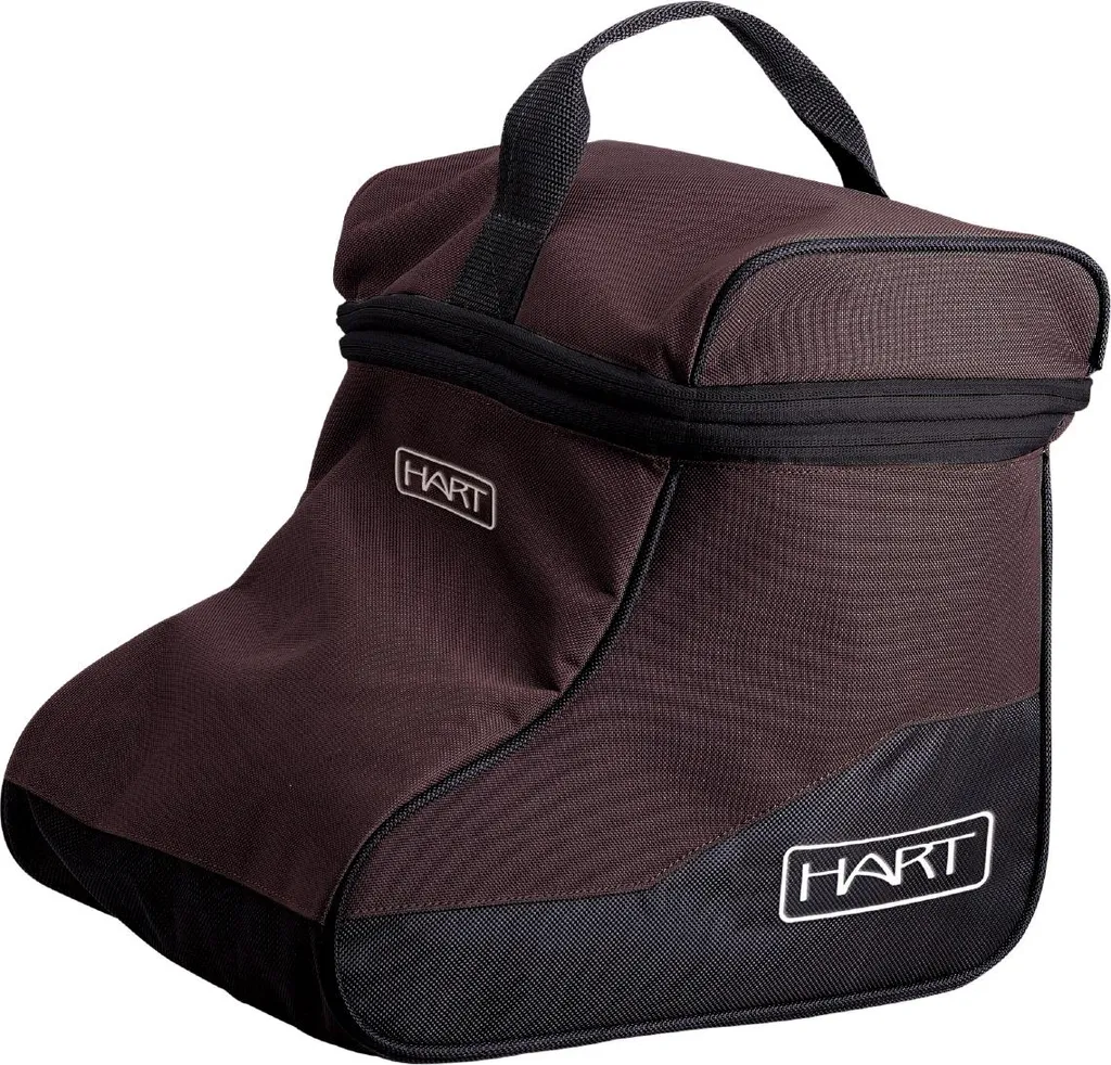 Bottes de chasse Hart imperméables en caoutchouc marron résistant