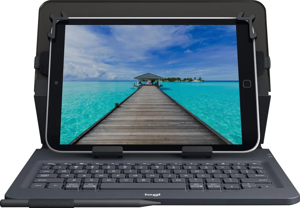 Logitech Universal Clavier et étui : protégez et tapez plus vite sur tablette - 2