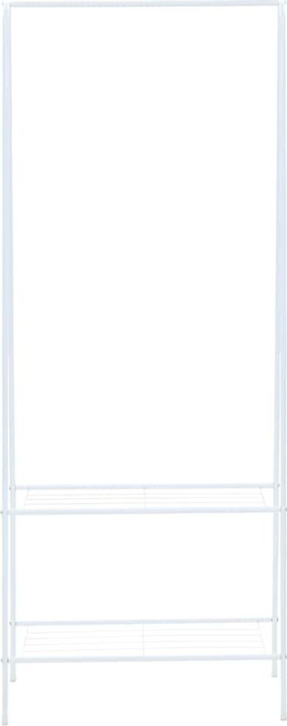 vidaXL Věšák na kabáty 59 x 35 x 150 cm Bílá Obrázek produktu 1