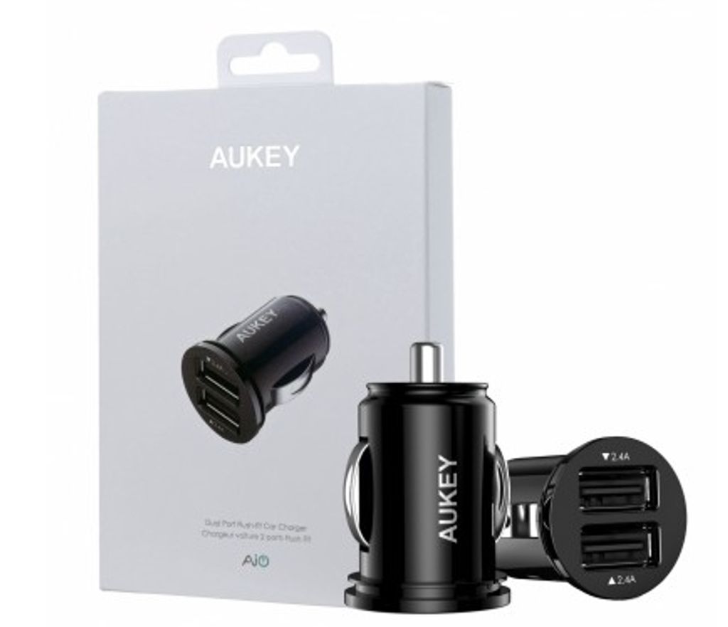 Chargeur de voiture Aukey CC-S1 avec technologie AiPower - Image du produit 