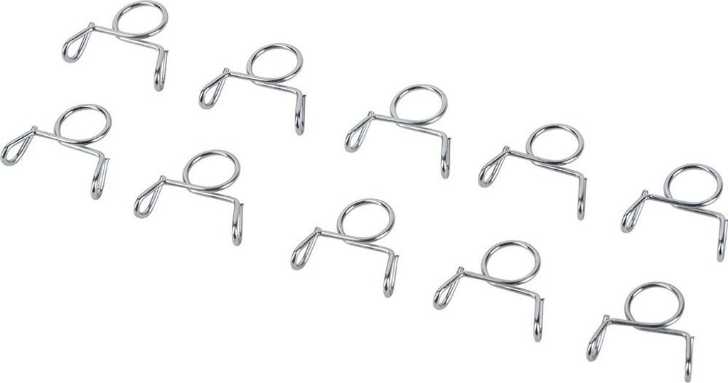 Hashiru Benzinschlauchklemmen 10-12mm 10er-Pack Selbstsichernd
