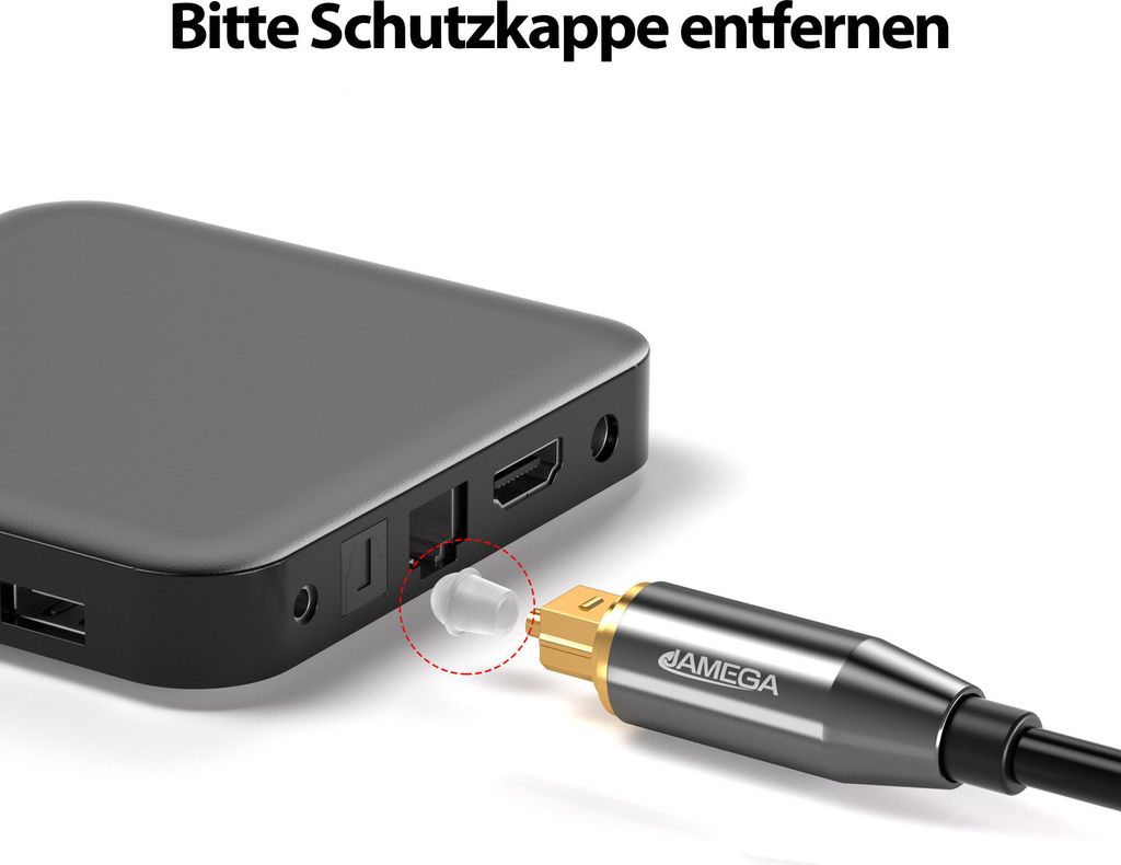 Toslink Premium Kabel - Optisches Audiokabel LWL SPDIF Produktbild 5