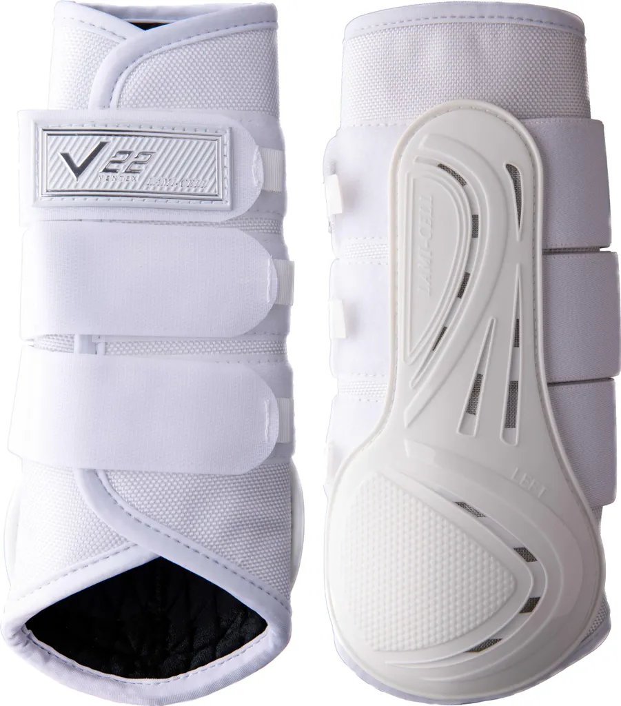 Lami-Cell V22 Guêtres Fermées Brushing Boots Velcro Blanc Taille L