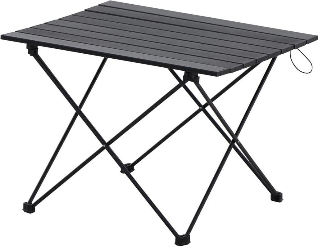 Campingtafel Wanderlust schwarz - ultraleichtes Aluminiumgestell - Siena Garden Gartentisch