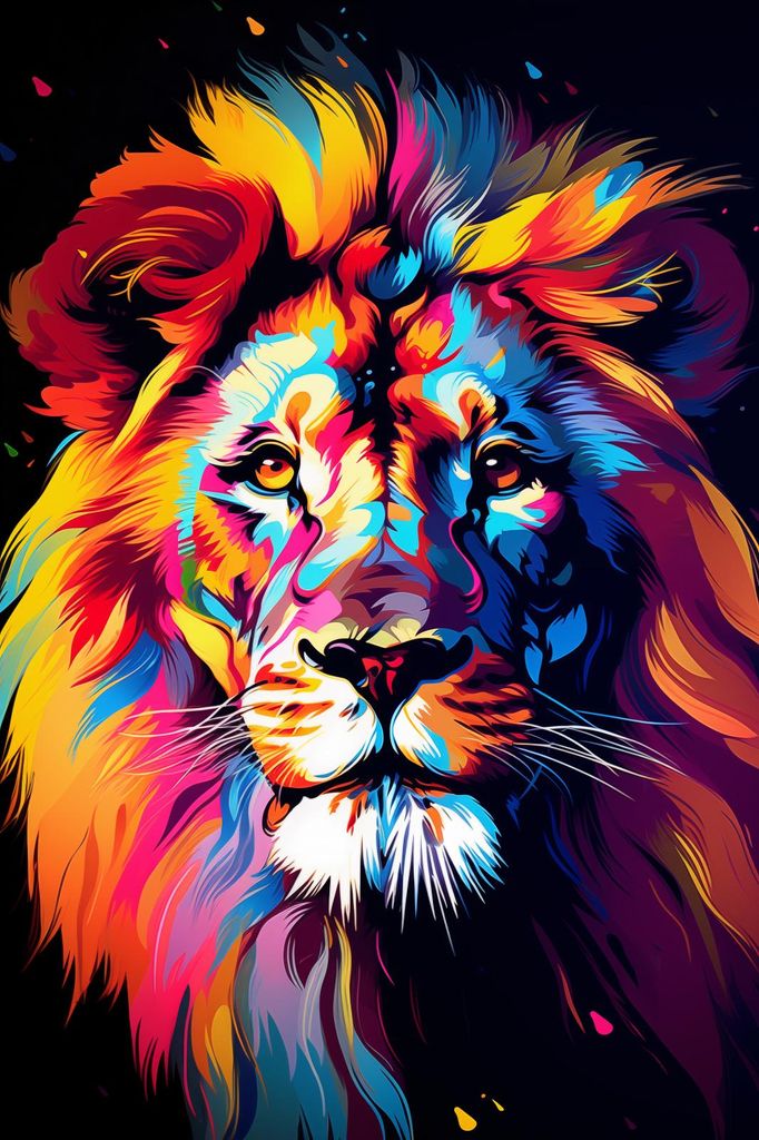 Poster 40x60cm Farben des Königreichs