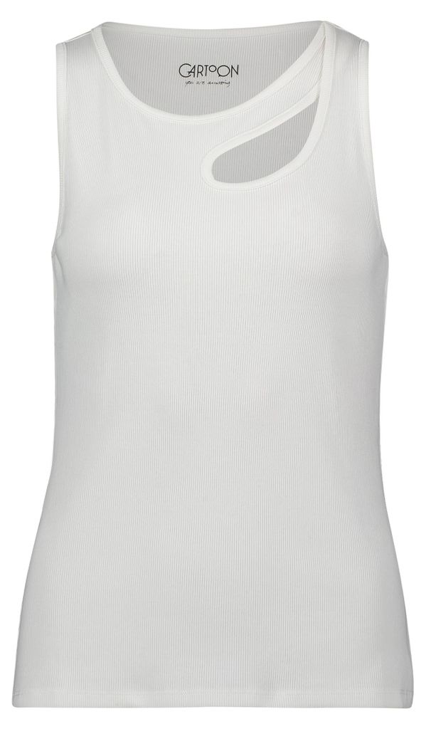 Cartoon Shirt Kurz ohne Arm 1014 Offwhite 44