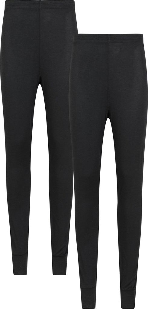 Mountain Warehouse - "Keep The Heat" Leggings 2er-Pack für Damen MW3717 (32 DE) (Schwarz)