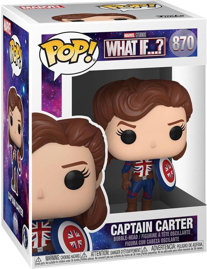 Marvel What If...? - Captain Carter 870 - Funko Pop! - Produktbild 