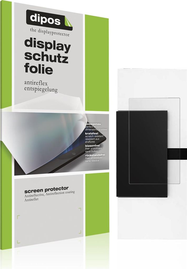 2x Schutzfolie für Jura ENA 4 matt Displayschutzfolie Folie Display Schutz dipos