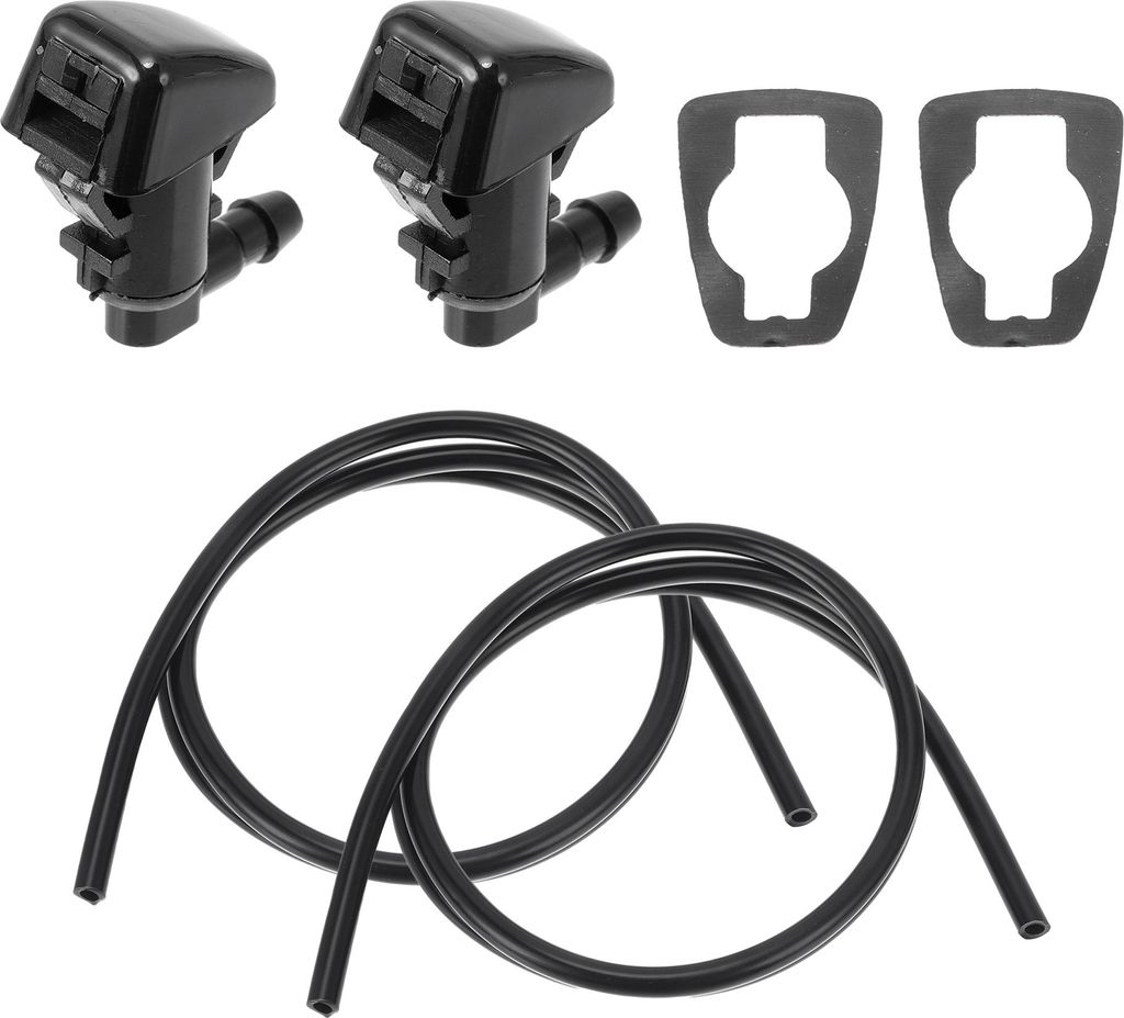 Windschutzscheiben-Waschdüsen-Kit für Dodg Nitro Windschutzscheiben-Spritzdüsen Wischer-Spritzdüsen Jet Nr. 55157319AA 2 Stück Dichtungen 2 St...