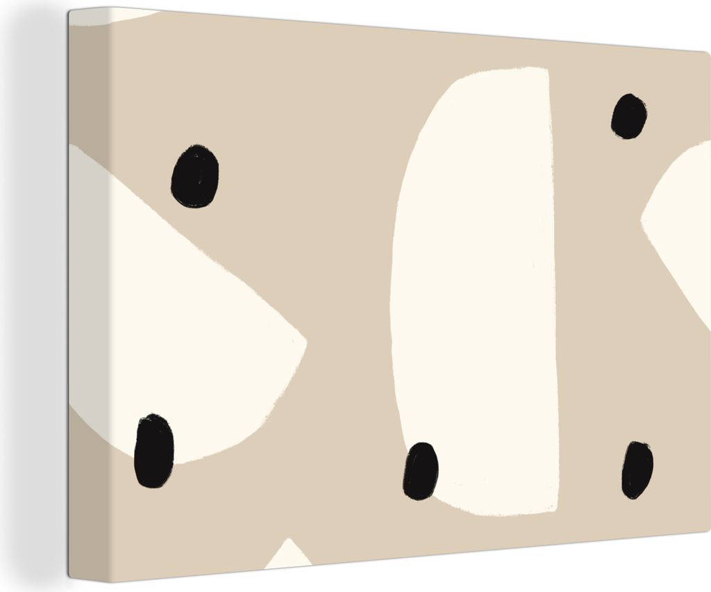 OneMillionCanvasses - Leinwandbilder - 140x90 cm, Pastell - Abstrakt - Design, Wandbilder Kunstdruck Wanddekoration - Foto auf Leinwand - Gemäld...