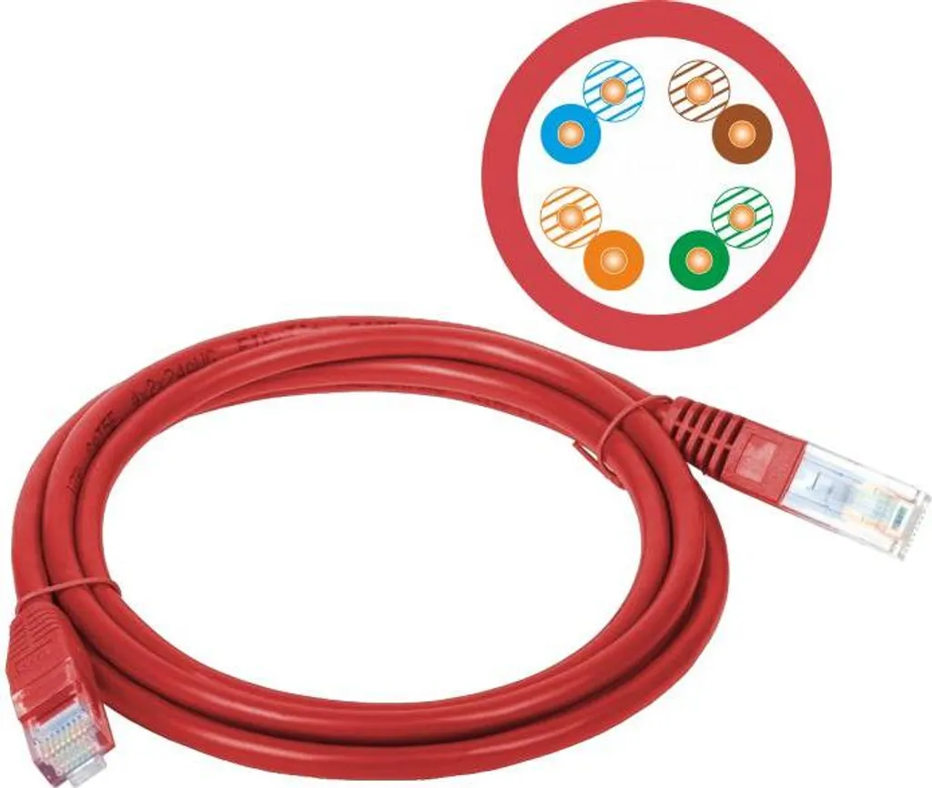 Câble Ethernet RJ45 Cat 5e Alan 5 mètres UTP pour Routeur et Ordinateur