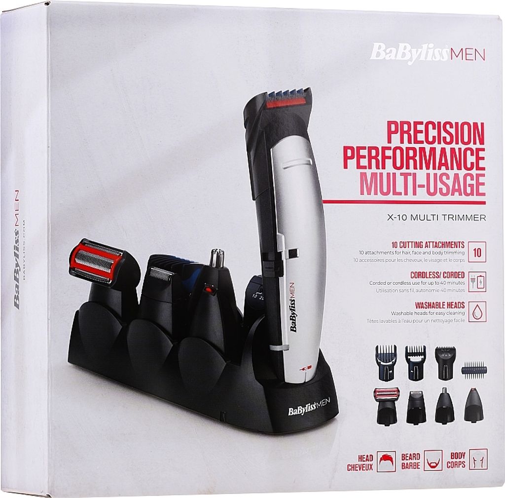 Elektrický holiaci strojček X-10 E837E Babyliss E837E Obrázok produktu 25