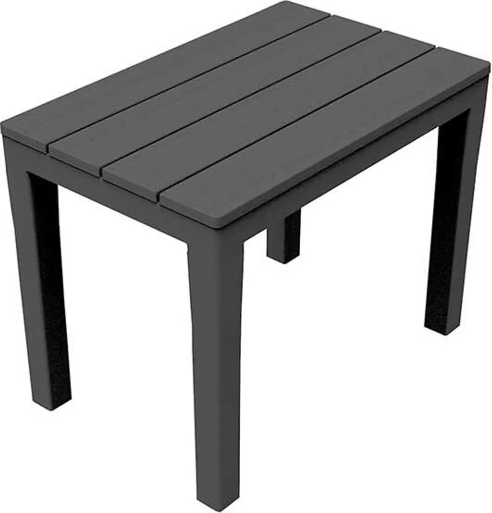 Tabouret de balcon anthracite 45x60 cm - Solution petit espace - 7
