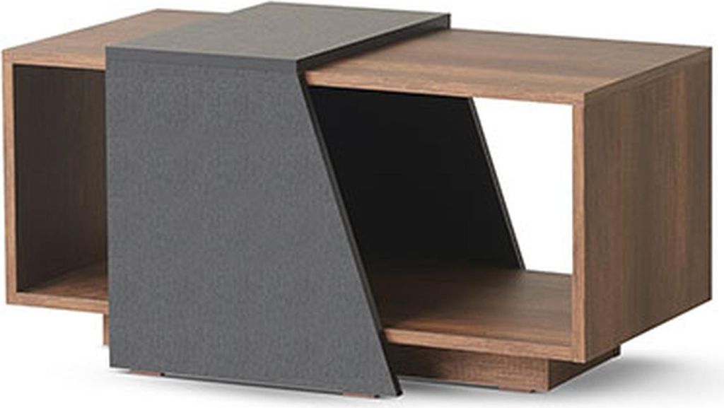 Arbeitszimmer-Set 5tlg 2x 3-Sitzer 2x Sessel Couchtisch Braun Grau Stil