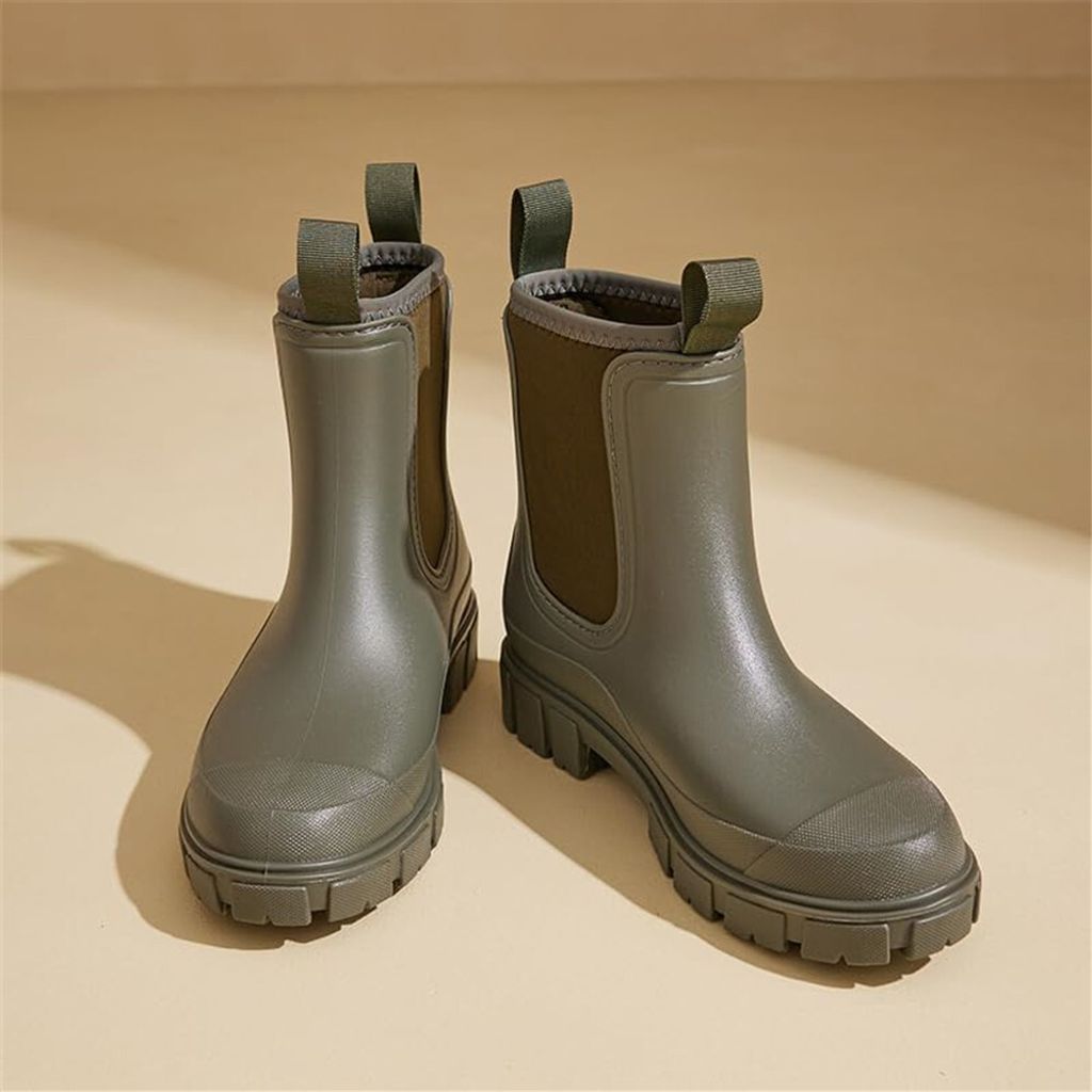 Gummistiefel Damen Halbhoch Wasserdicht