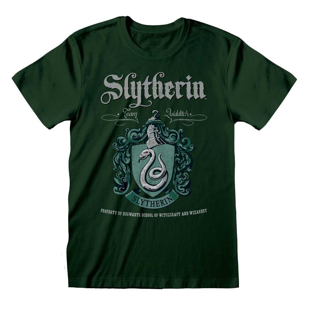 Harry Potter - Slytherin Green Crest - T-Shirt XXL