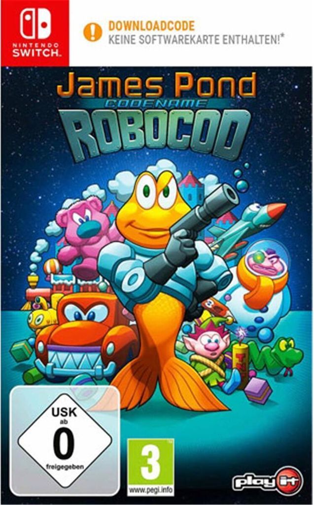 James Pond 2 - Codename Robocod (Code in a Box) (Nintendo Switch)