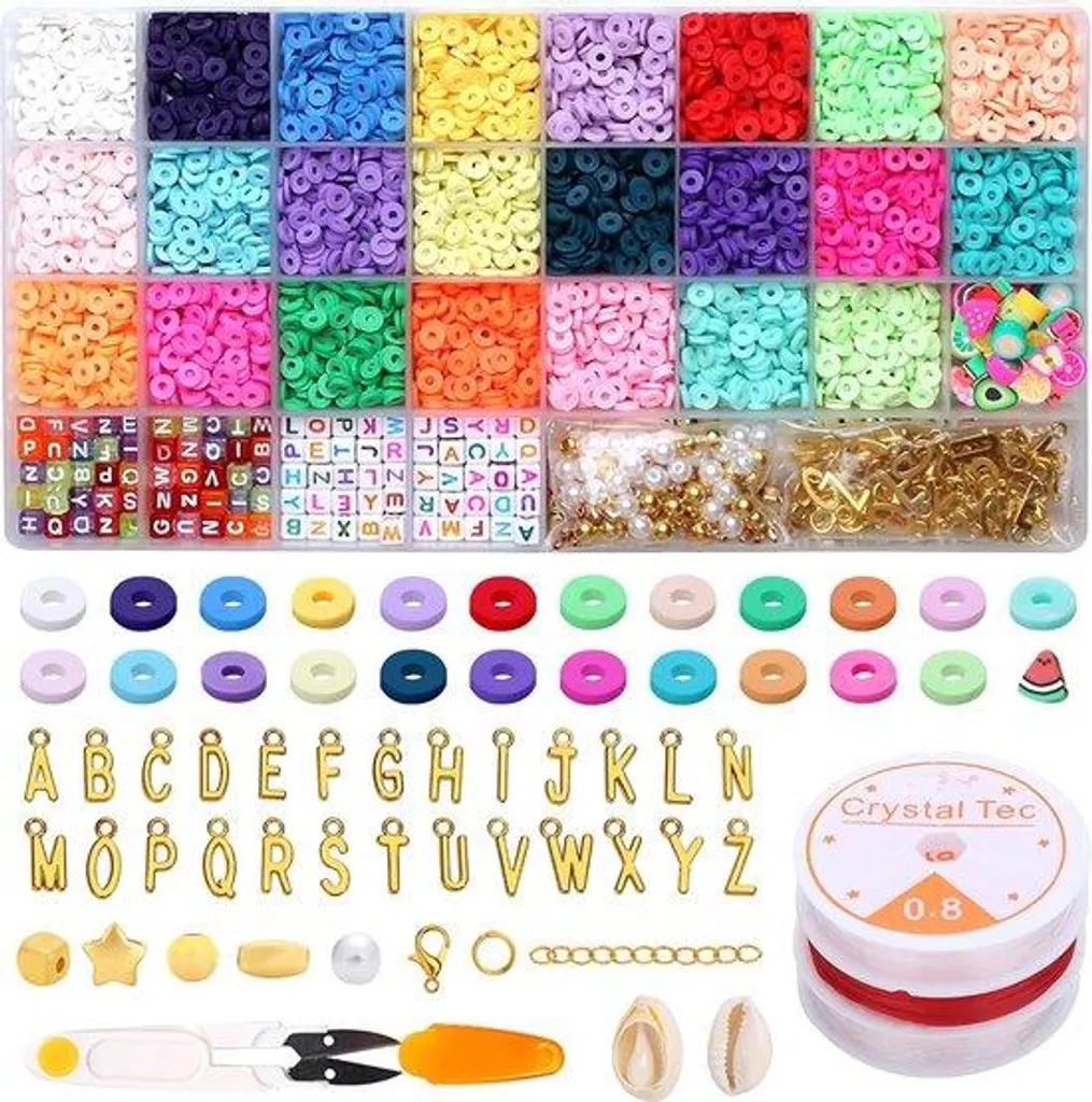 Création de bijoux DIY : kit complet pour fabriquer bracelets et bagues