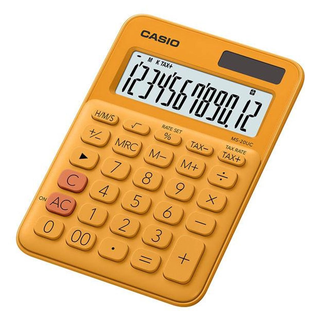 Casio MS-20UC-RG, Desktop, Einfacher Taschenrechner, 12 Produktbild 