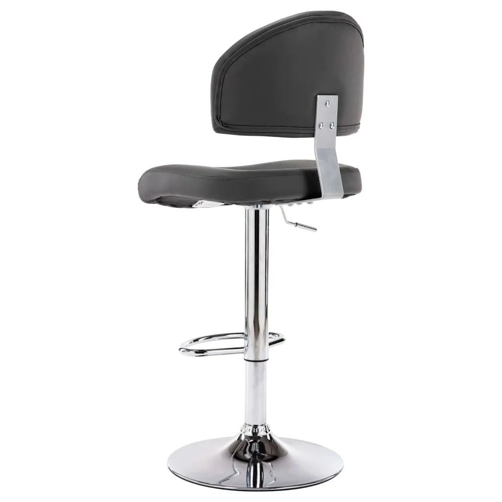 Sgabelli Bar vidaXL Grigio Pelle Finta | Stile Club nel tuo Living