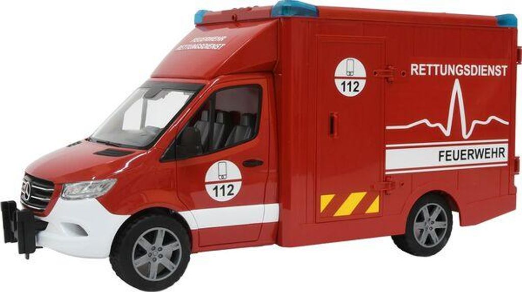 Bruder MB Sprinter Feuerwehr und Rettung L&S Produktbild 