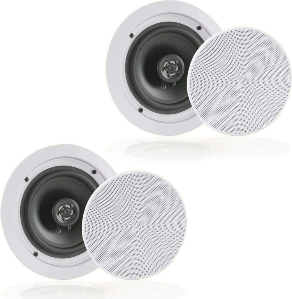 Pyle 16,5 cm Bluetooth Einbaulautsprechersystem für Wand- Produktbild 