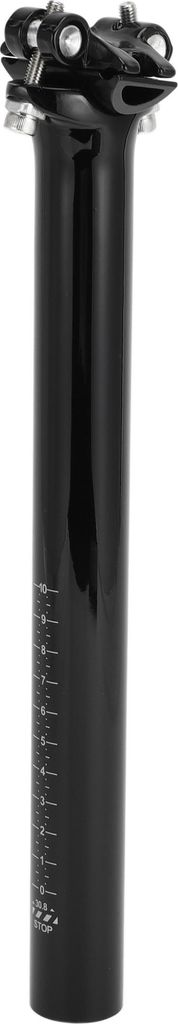 Universal 30.8x300mm Gloss Black Fahrradsattelstš¹tzen Verstellbarer Winkel Leichter Fahrradsattelstš¹tzen-Sattelrohr aus Carbonfaser 1 Stš¹ck