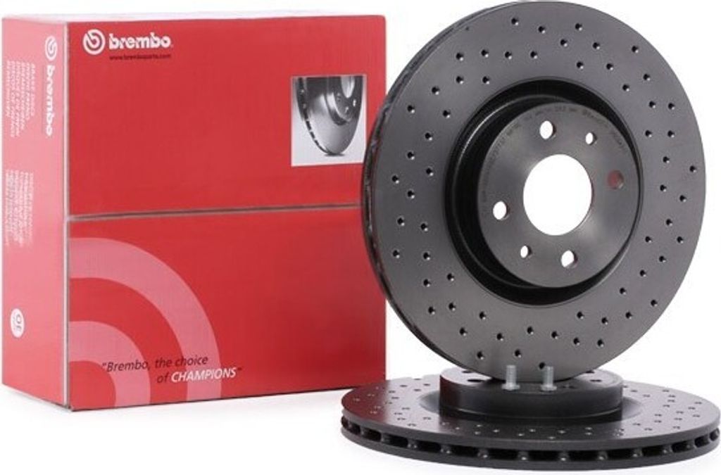 2x BREMBO Bremsscheibe 09.C645.11 für ABARTH 500 / 595 / Produktbild 
