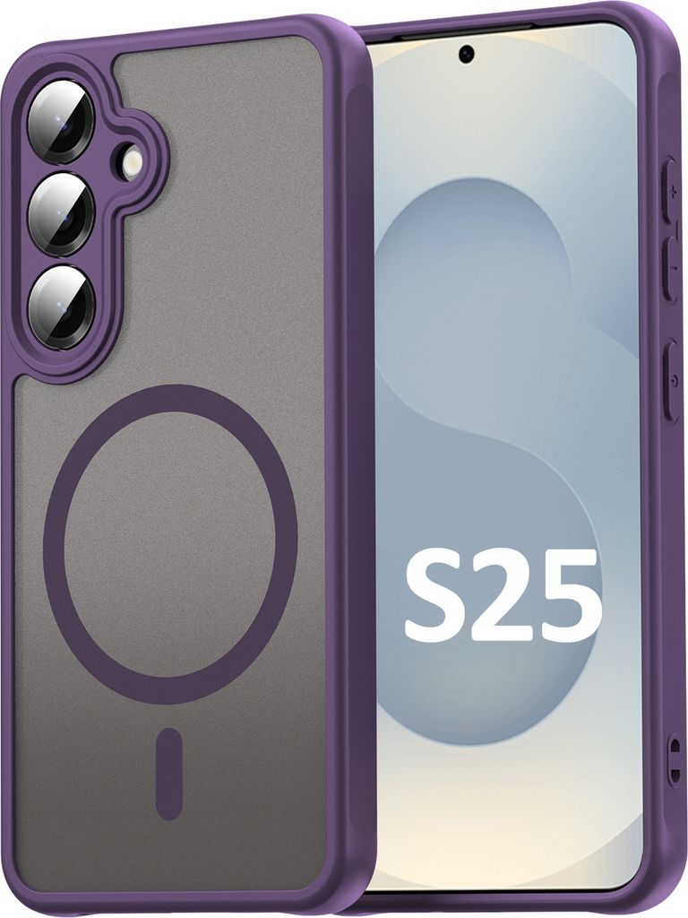 Handyhülle für Samsung Galaxy S25 Matt Case Schutzhülle Produktbild 