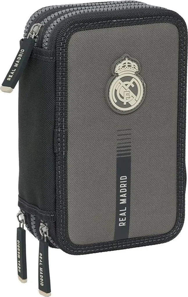 Trousse Real Madrid Triple Remplie Finis les Crayons Perdus avec 36 Pièces