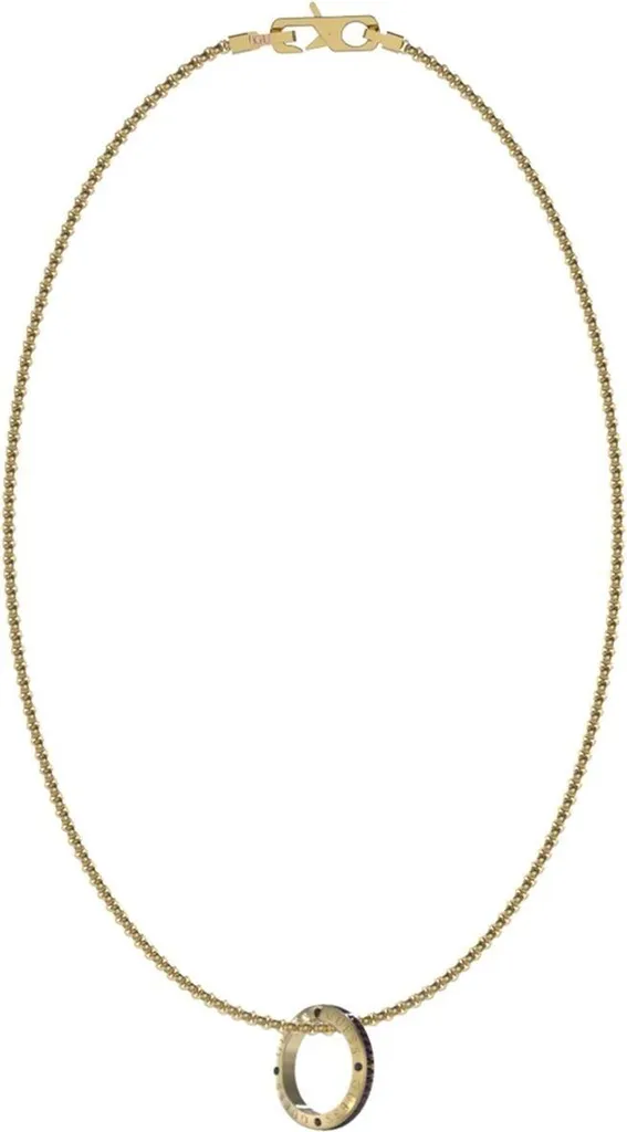 Collier Guess Homme Legacy JUMN03216JWYGBKT/U Acier Bicolore Robuste