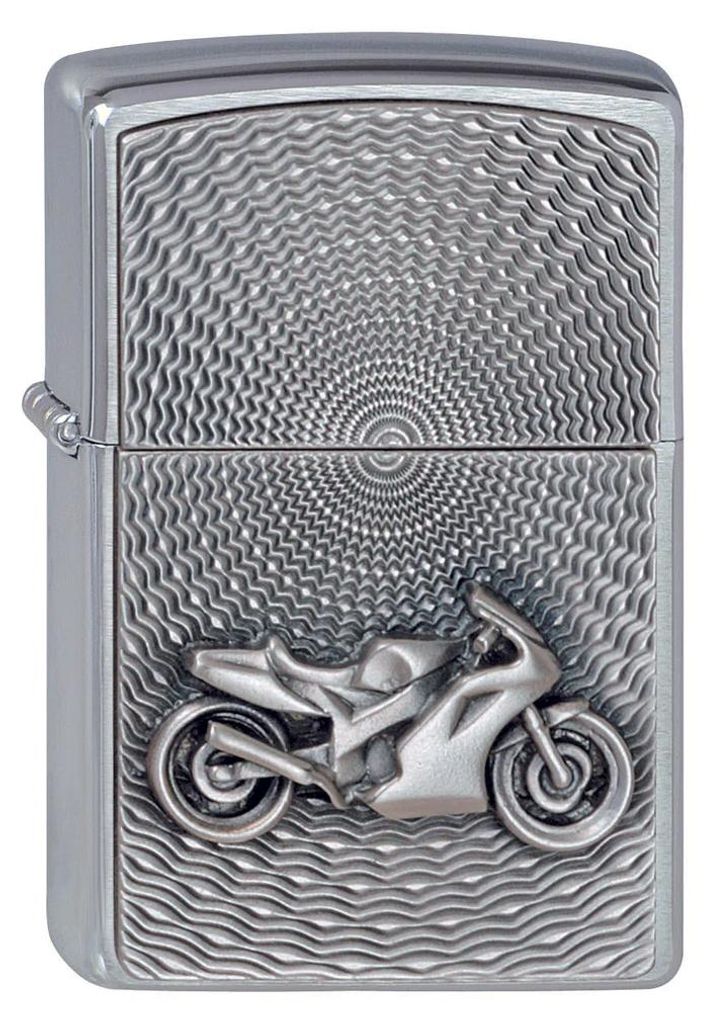 Zapa?ova? Zippo 2000225 Motor Bike Emblem benzínový Obrázok produktu 