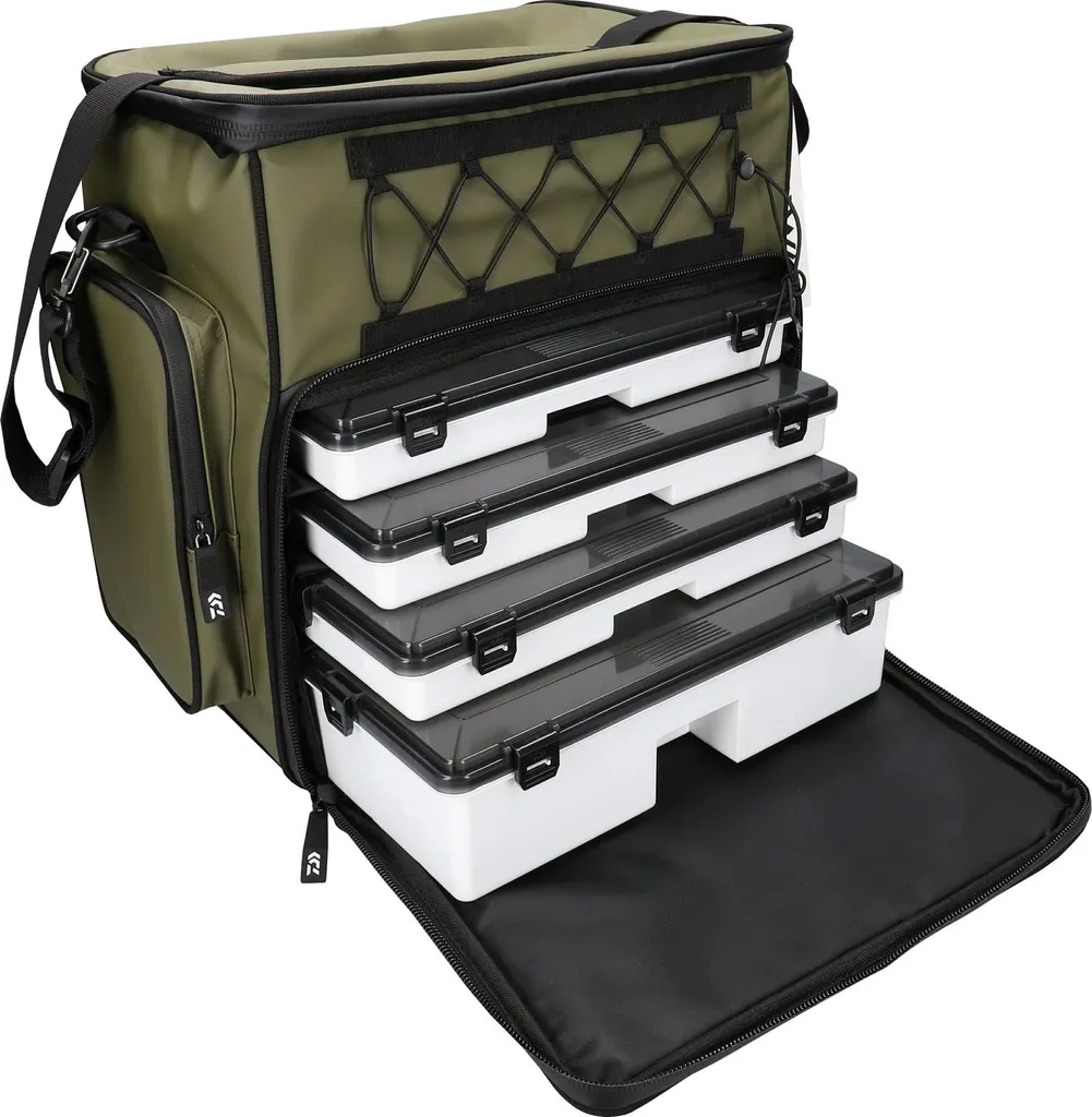 Sac à dos de pêche XXL Daiwa D-Vec WP-500 pour rangement matériel