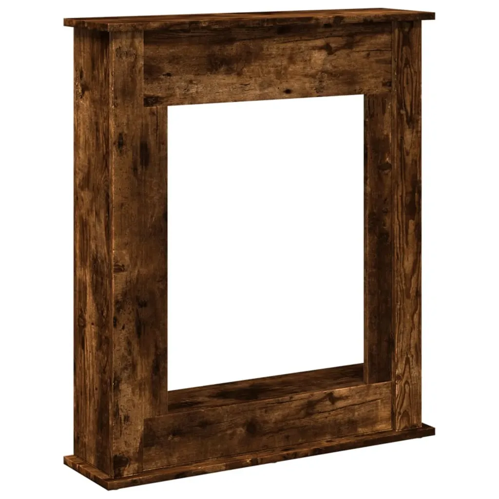 vidaXL Cornice Camino Rovere Fumé 75x20x87,5 cm | Arredo Top E-commerce