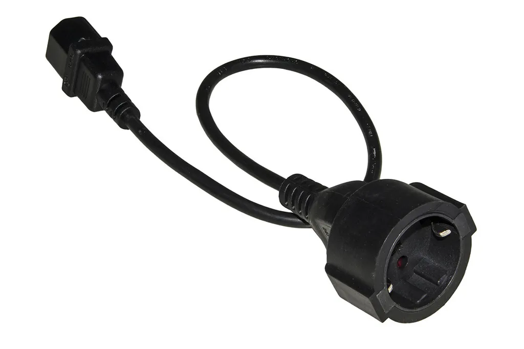 Câble de Prolongation Électrique 0,5 m Link Accessori Noir LKADSK05
