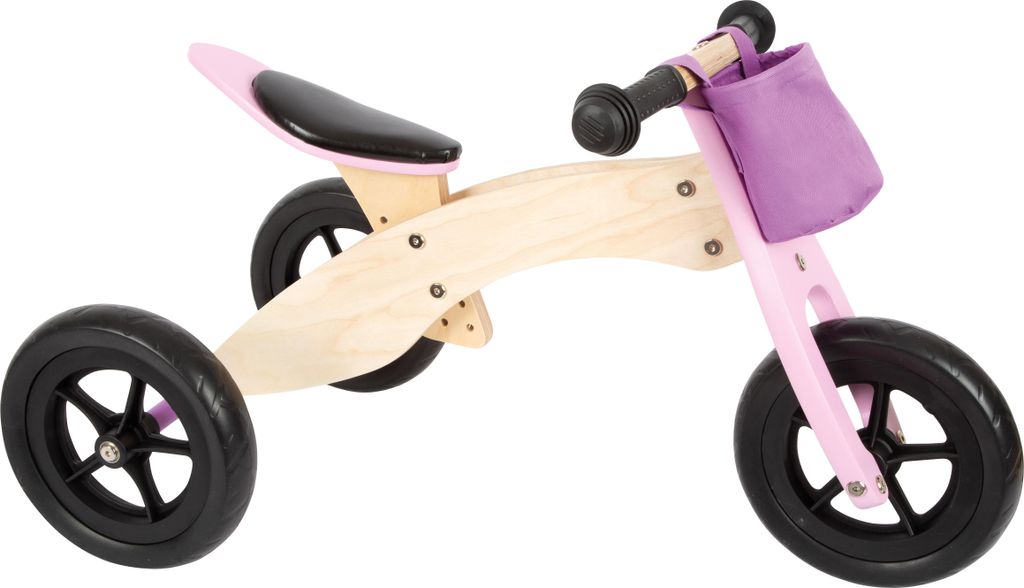 Laufrad und -dreirad Maxi Rosa