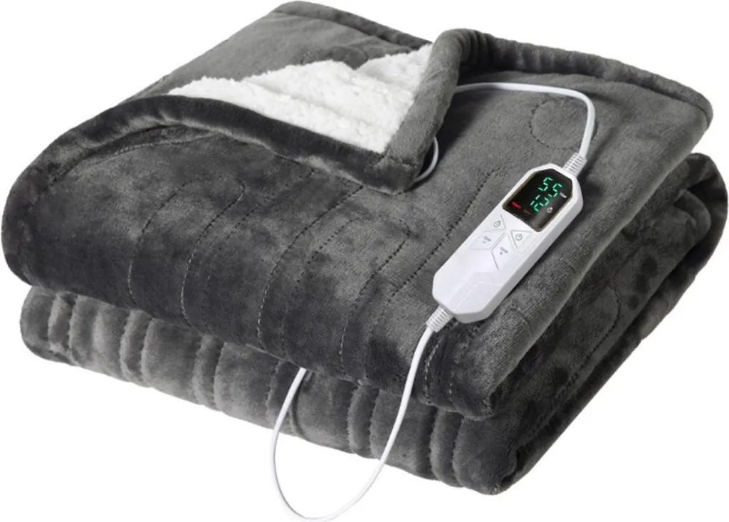 Plaid Elettrico INF 130x160cm - Morbido Calore per il Tuo Relax Invernale
