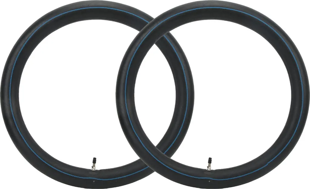 Stop aux Crevaisons : 2 Chambres à Air 2.50-18 Valve TR4 pour Roue Moto