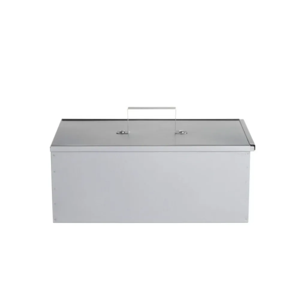 Fumoir Mustang 45cm pour fumer poissons et viandes au barbecue inox