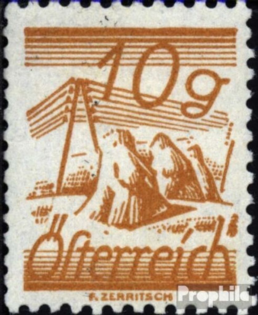 Briefmarken Österreich 1925 Mi 455 mit Falz Freimarken